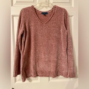 Karen Scott pink soft sweater, women’s medium